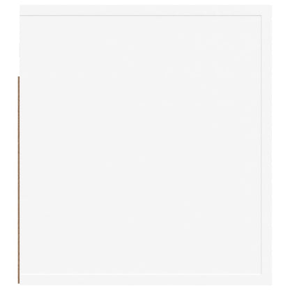 vidaXL Tables de chevet murales 2 pcs Blanc 50x36x40 cm