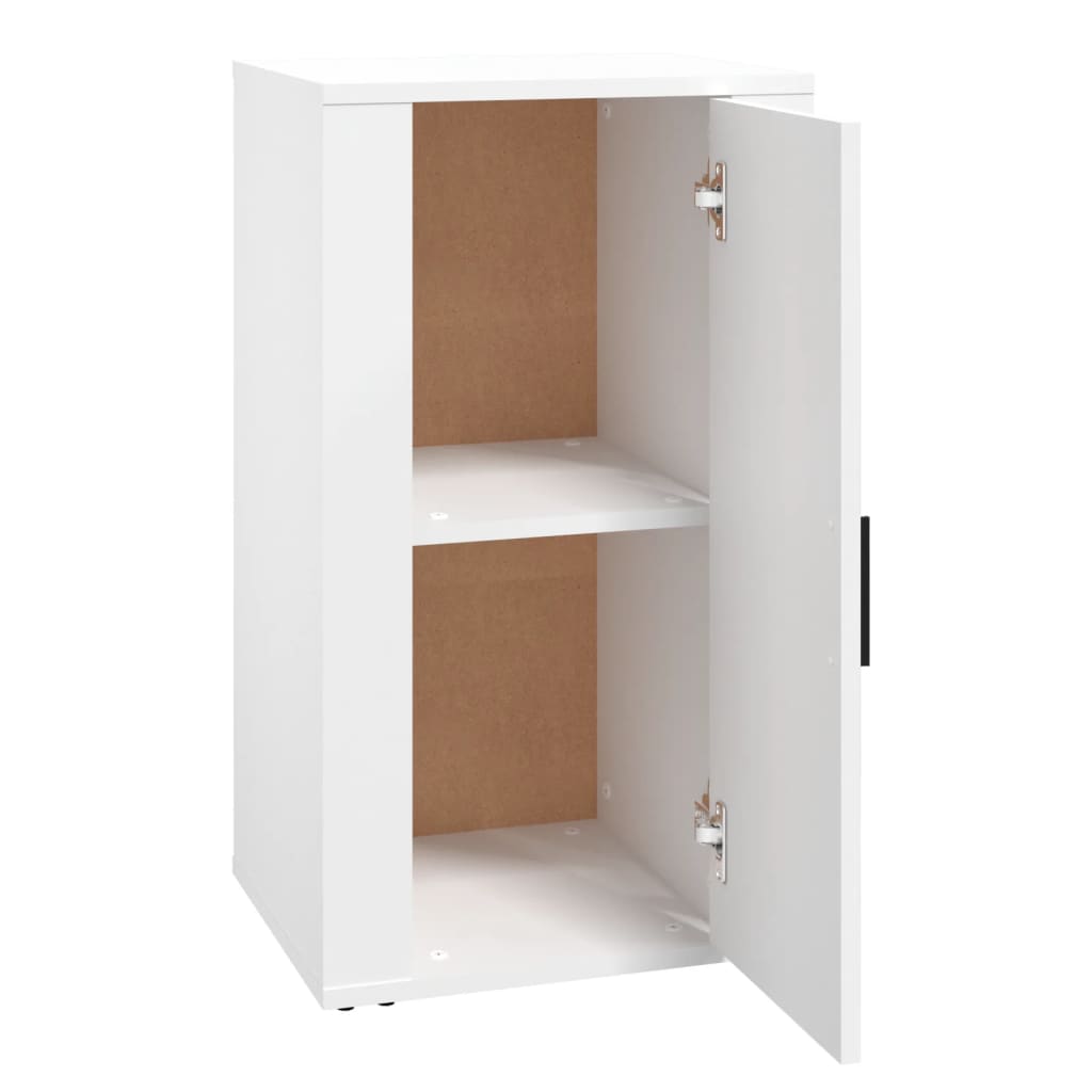 vidaXL Buffet blanc 40x33x70 cm en bois d'ingénierie
