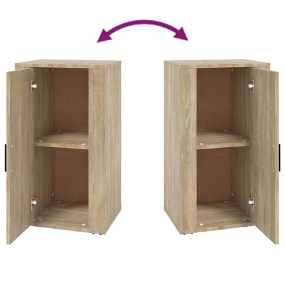 vidaXL Sideboard Sonoma-Eiche 40x33x70 cm Holzwerkstoff