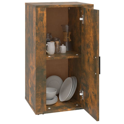 vidaXL Buffet chêne fumé 40x33x70 cm bois d'ingénierie