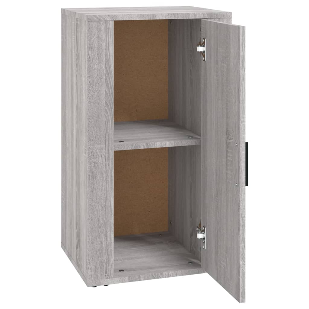 vidaXL Commode grise Sonoma 40x33x70 cm, bois d'ingénierie
