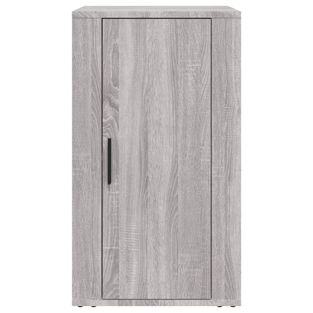 vidaXL Commode grise Sonoma 40x33x70 cm, bois d'ingénierie