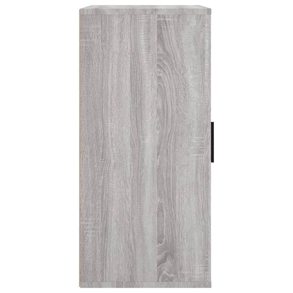 vidaXL Commode grise Sonoma 40x33x70 cm, bois d'ingénierie
