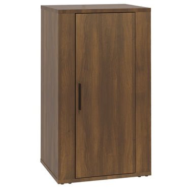 vidaXL Commode Effet Chêne Marron 40x33x70 cm Bois d'ingénierie