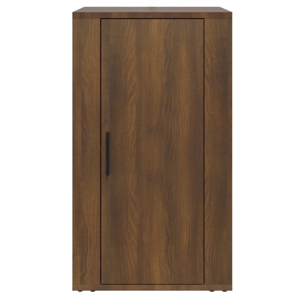 vidaXL Commode Effet Chêne Marron 40x33x70 cm Bois d'ingénierie