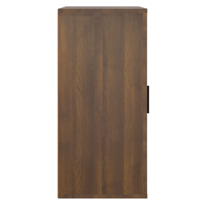 vidaXL Commode Effet Chêne Marron 40x33x70 cm Bois d'ingénierie