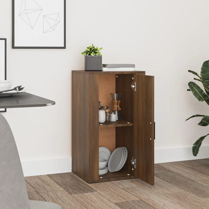 vidaXL Commode Effet Chêne Marron 40x33x70 cm Bois d'ingénierie