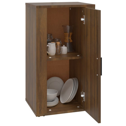 vidaXL Commode Effet Chêne Marron 40x33x70 cm Bois d'ingénierie