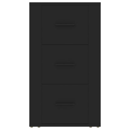vidaXL Sideboard Schwarz 40x33x70 cm Holzwerkstoff