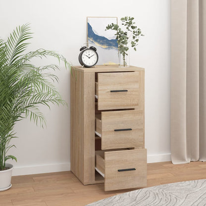 vidaXL Buffet en aggloméré Chêne Sonoma 40x33x70 cm