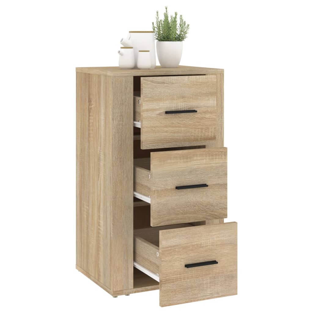 vidaXL Buffet en aggloméré Chêne Sonoma 40x33x70 cm
