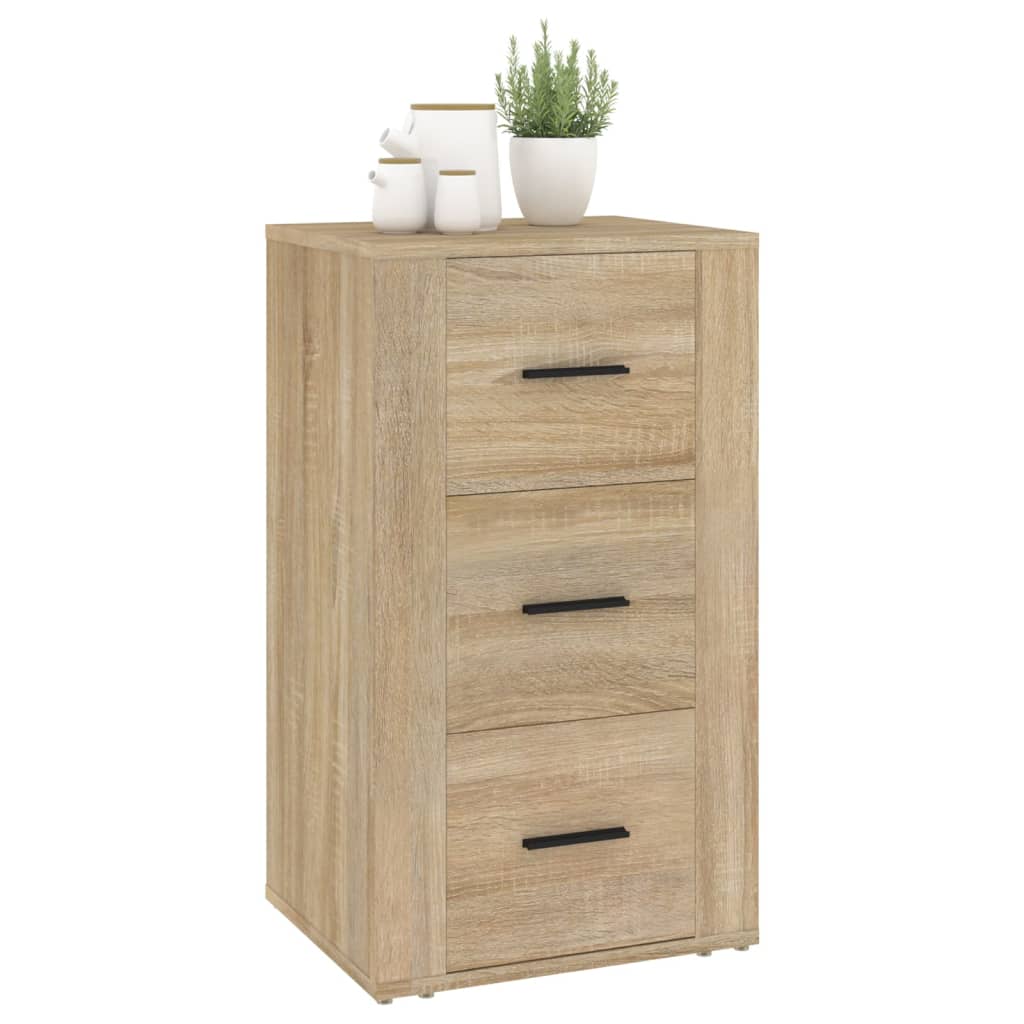vidaXL Buffet en aggloméré Chêne Sonoma 40x33x70 cm