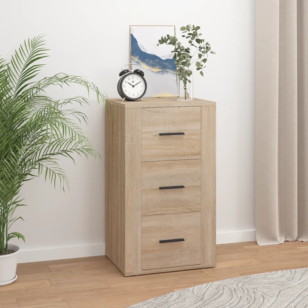 vidaXL Buffet en aggloméré Chêne Sonoma 40x33x70 cm