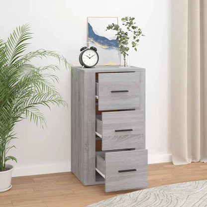 Sideboard Grau Sonoma 40x33x70 cm Holzwerkstoff