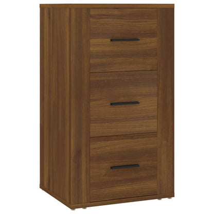 vidaXL Commode Effet Chêne Marron 40x33x70 cm Bois d'ingénierie