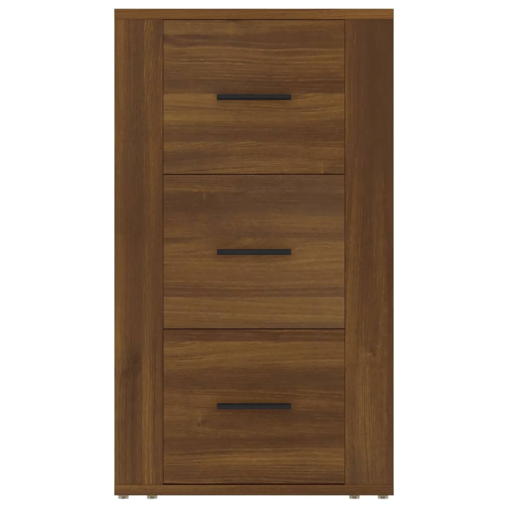 vidaXL Commode Effet Chêne Marron 40x33x70 cm Bois d'ingénierie