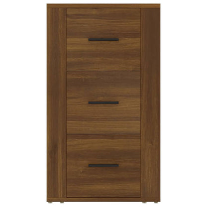 vidaXL Commode Effet Chêne Marron 40x33x70 cm Bois d'ingénierie
