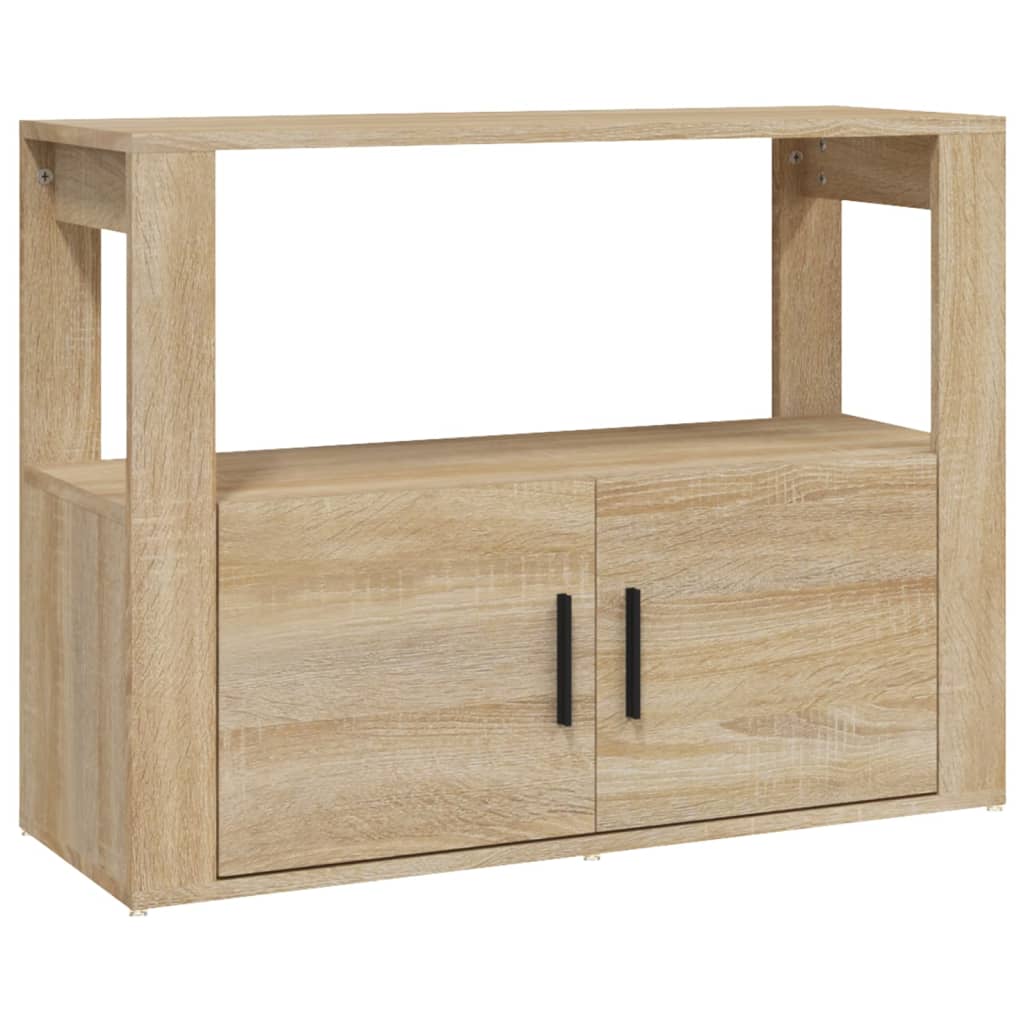 vidaXL Buffet chêne Sonoma 80x30x60 cm bois d'ingénierie