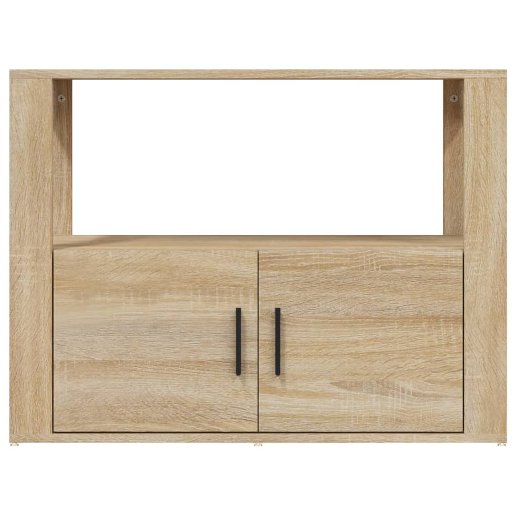 vidaXL Buffet chêne Sonoma 80x30x60 cm bois d'ingénierie