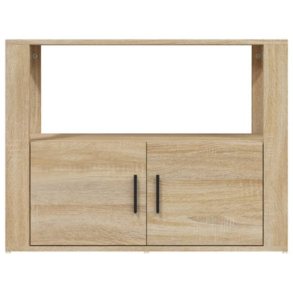 vidaXL Buffet chêne Sonoma 80x30x60 cm bois d'ingénierie