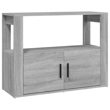 vidaXL Buffet gris Sonoma 80x30x60 cm Bois d'ingénierie