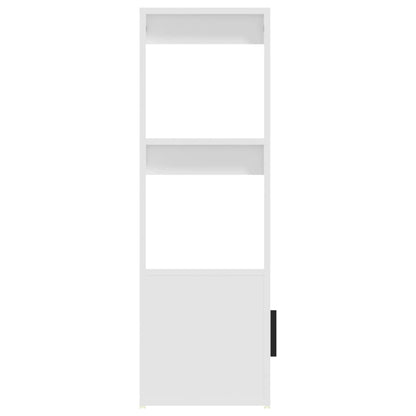 vidaXL Buffet blanc 80x30x90 cm Bois d'ingénierie