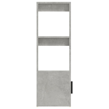 vidaXL Buffet gris béton 80x30x90 cm Bois d'ingénierie
