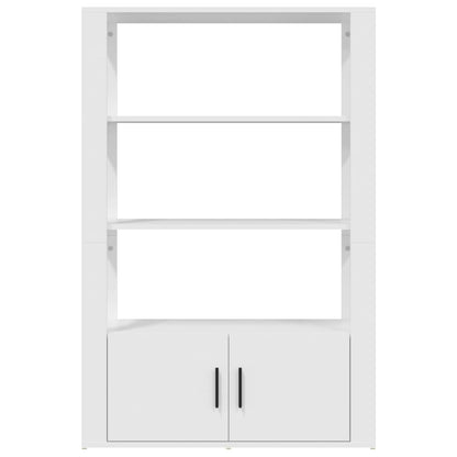 Sideboard Weiß 80x30x119,5 cm Holzwerkstoff