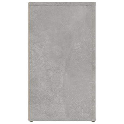 vidaXL Buffet Gris béton 80x30x54 cm Bois d'ingénierie