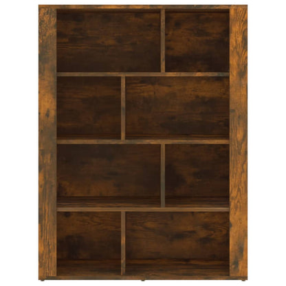 vidaXL Buffet en chêne fumé 80x30x106 cm Bois d'ingénierie