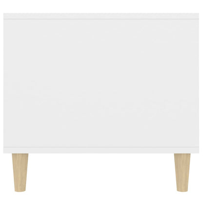 vidaXL Couchtisch Weiß 90x49x45 cm Holzwerkstoff