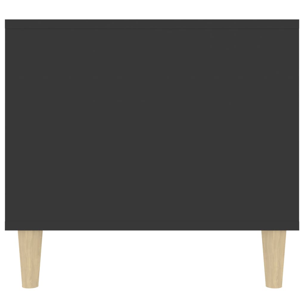 vidaXL Couchtisch Schwarz 90x49x45 cm Holzwerkstoff
