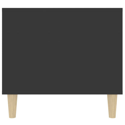 vidaXL Couchtisch Schwarz 90x49x45 cm Holzwerkstoff