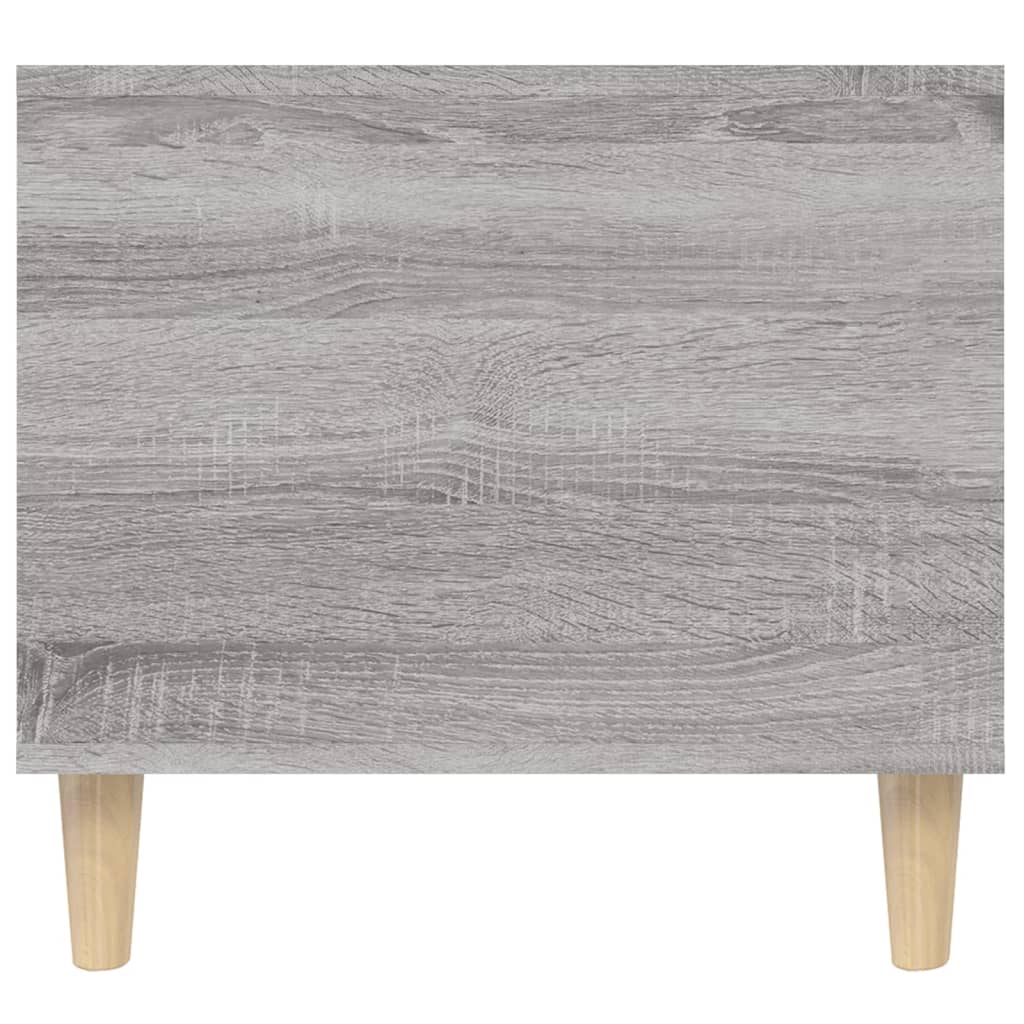 vidaXL Couchtisch Grau Sonoma 90x49x45 cm Holzwerkstoff