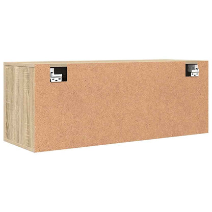 Wand-Schuhschrank Sonoma-Eiche 100x35x38 cm Holzwerkstoff