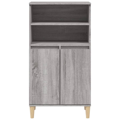 vidaXL Bahut haut gris Sonoma 60x36x110 cm en bois d'ingénierie