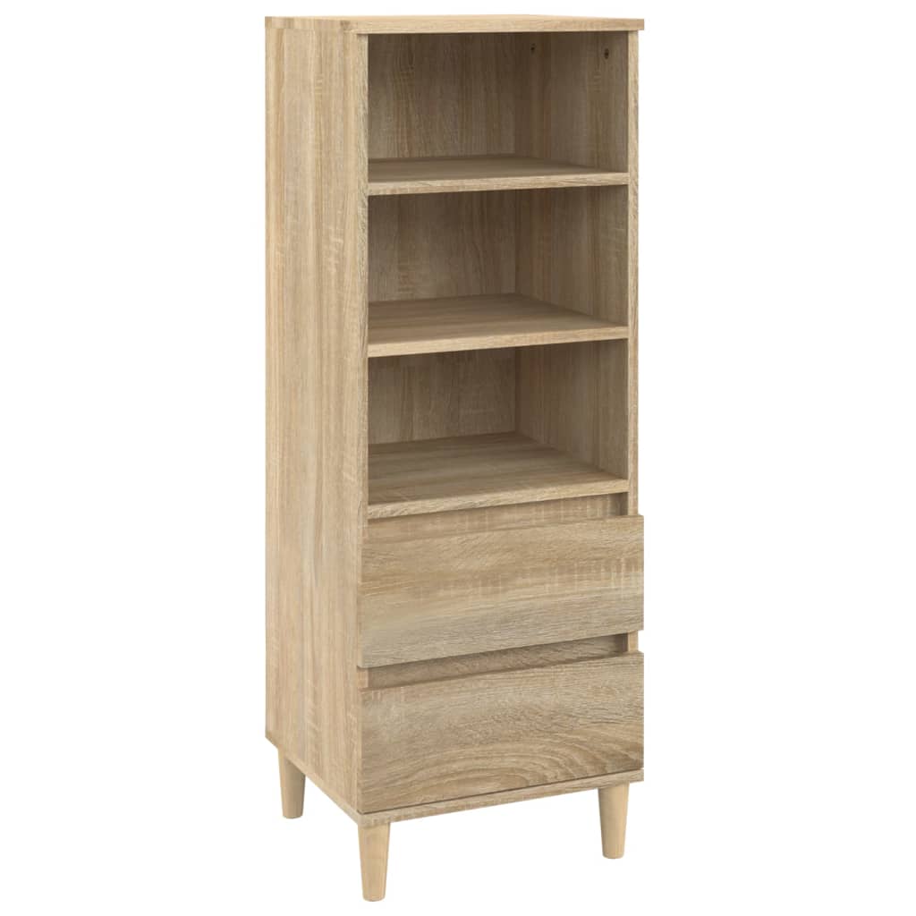 vidaXL Buffet haut chêne Sonoma 40x36x110 cm Aggloméré