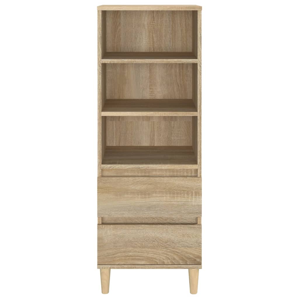 vidaXL Buffet haut chêne Sonoma 40x36x110 cm Aggloméré