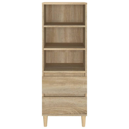 vidaXL Buffet haut chêne Sonoma 40x36x110 cm Aggloméré