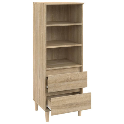 vidaXL Buffet haut chêne Sonoma 40x36x110 cm Aggloméré