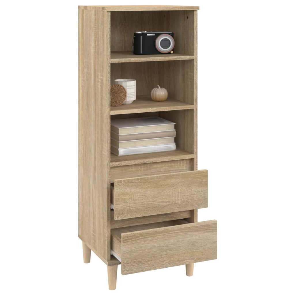 vidaXL Buffet haut chêne Sonoma 40x36x110 cm Aggloméré