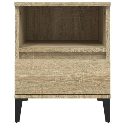 vidaXL Nachttische 2 Stk. Sonoma-Eiche 40x35x50 cm