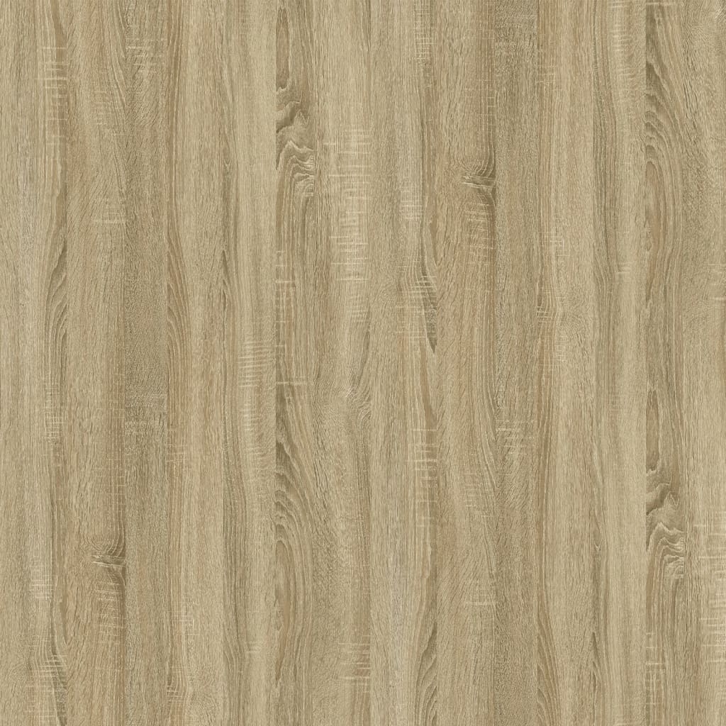 vidaXL Nachttische 2 Stk. Sonoma-Eiche 40x35x50 cm