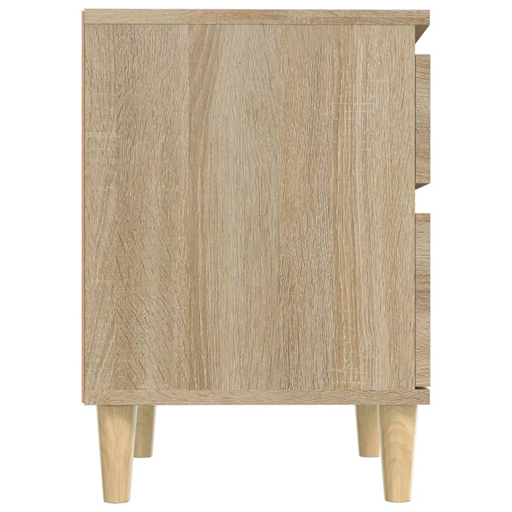 vidaXL Nachttisch Sonoma-Eiche 40x35x50 cm