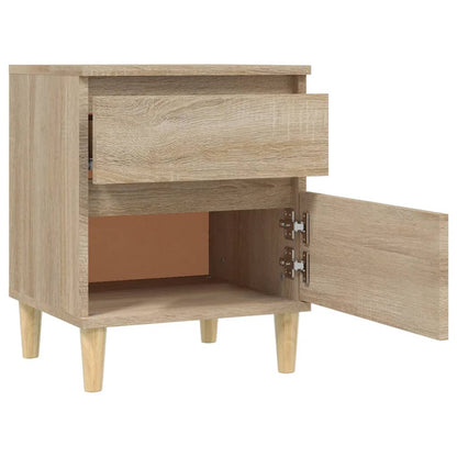 vidaXL Nachttisch Sonoma-Eiche 40x35x50 cm