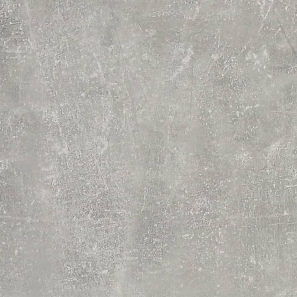 vidaXL Tables de chevet 2 pcs. Gris béton 40x35x50 cm