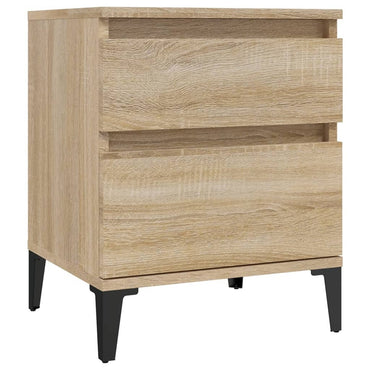 vidaXL Table de chevet chêne Sonoma 40x35x50 cm