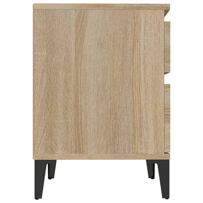 vidaXL Table de chevet chêne Sonoma 40x35x50 cm