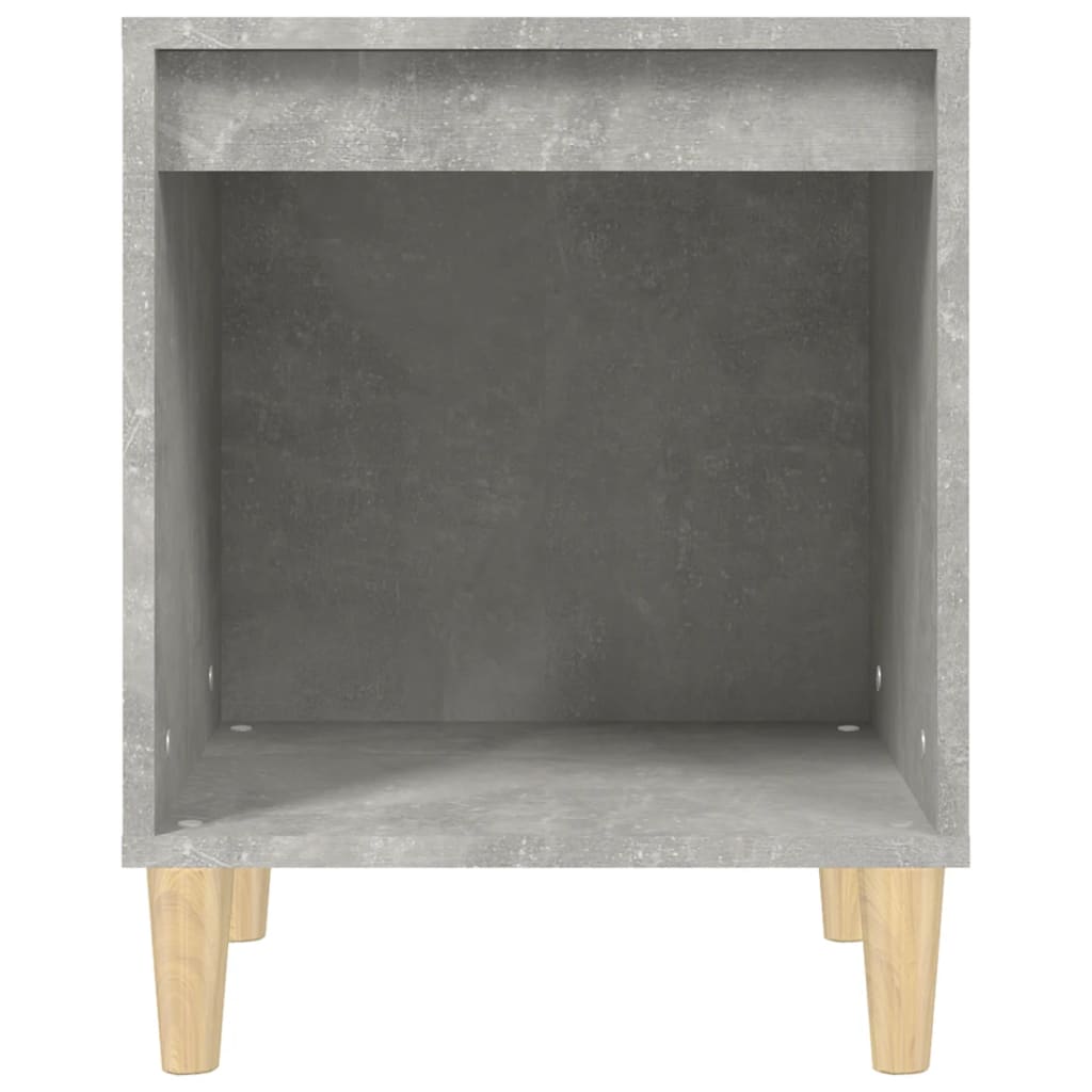 vidaXL Nachttisch Betongrau 40x35x50 cm