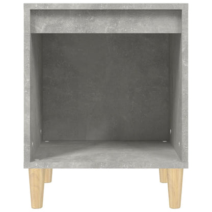 vidaXL Nachttisch Betongrau 40x35x50 cm